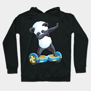 Cute Dabbing Panda Skater Electric Self Balancing Hoverboard Hoodie